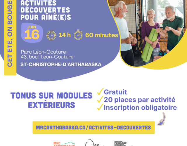 Activité découverte pour ainé(e)s